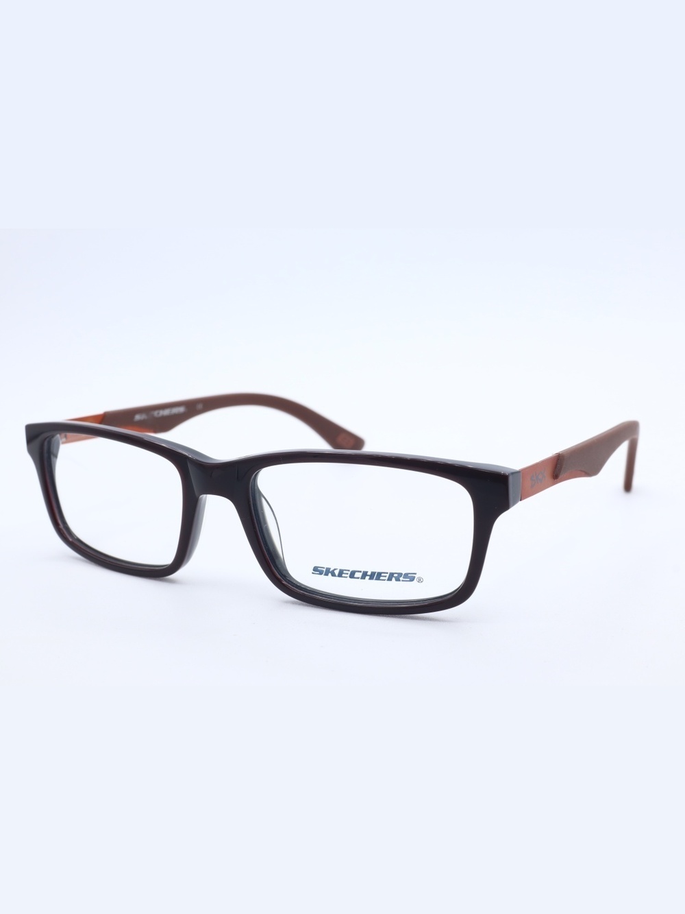 Skechers Eyeglasses SE1095 048 Shiny Brown Optical Frame 49-18-135
